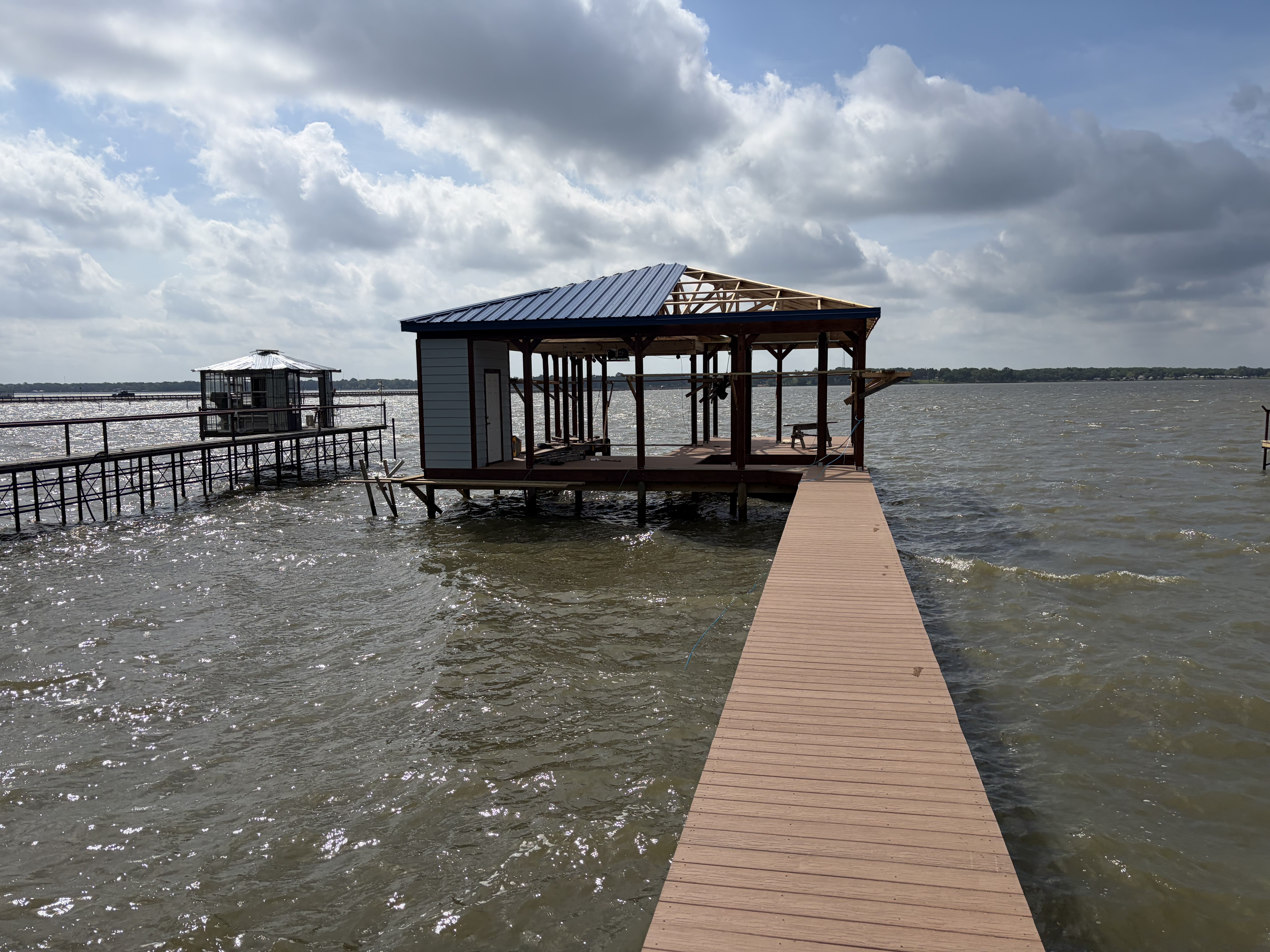 Dock build in progress